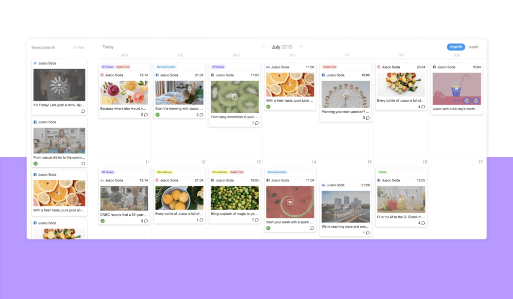 Social media scheduling tool - Planable