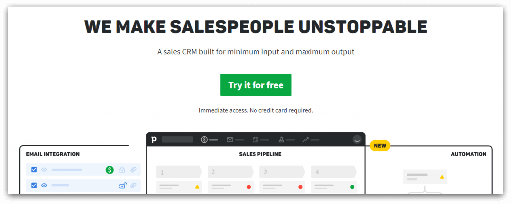 pipedrive crm for marketers