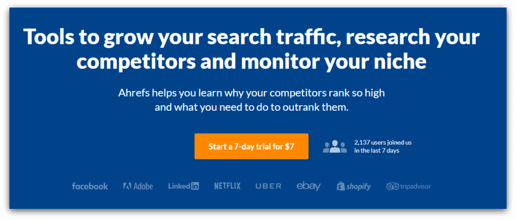 ahrefs for marketers