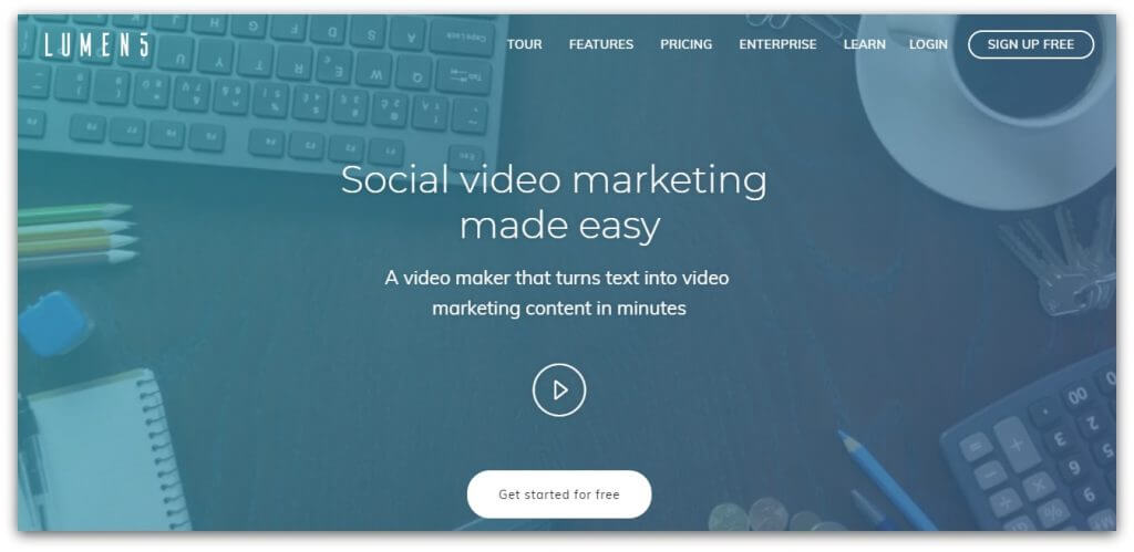 lumen5 video makers