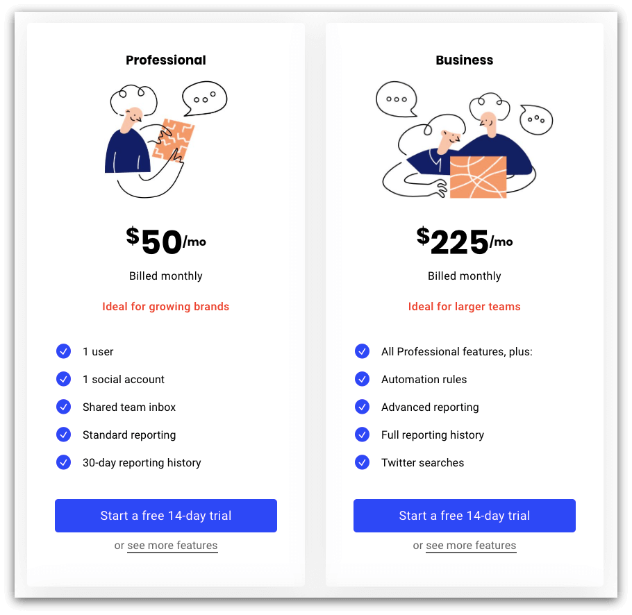 Buffer Reply plans