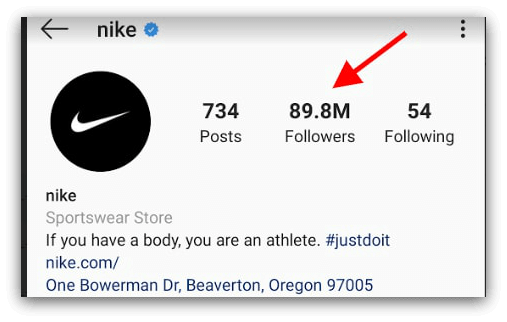 This image has an empty alt attribute; its file name is Nike-Instagram-Account.png
