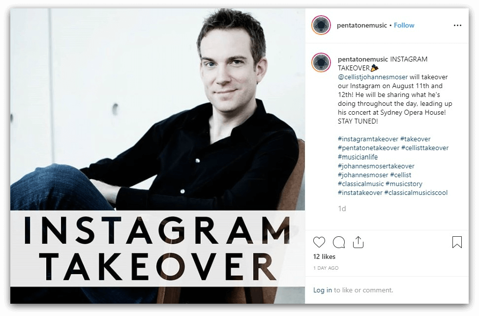 Instagram takeover что это