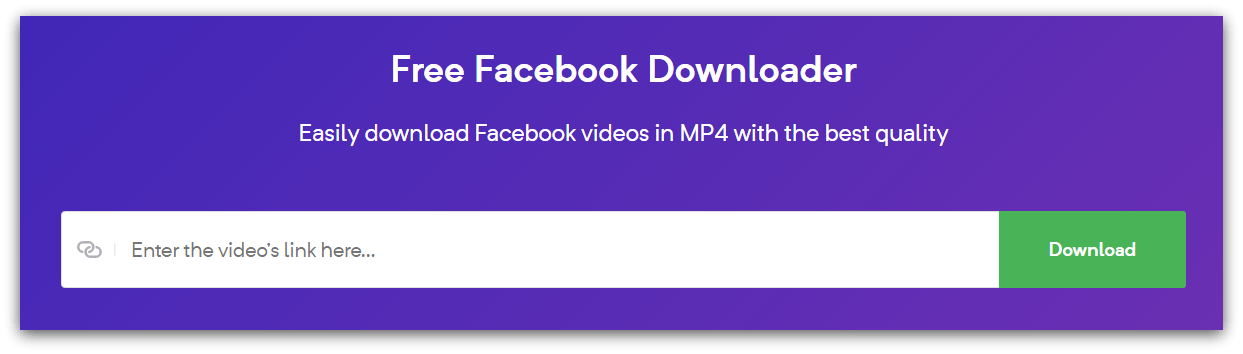 o download facebook video