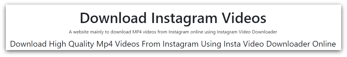 13 Top Free Instagram Video Downloaders In Lumen5 Learning Center