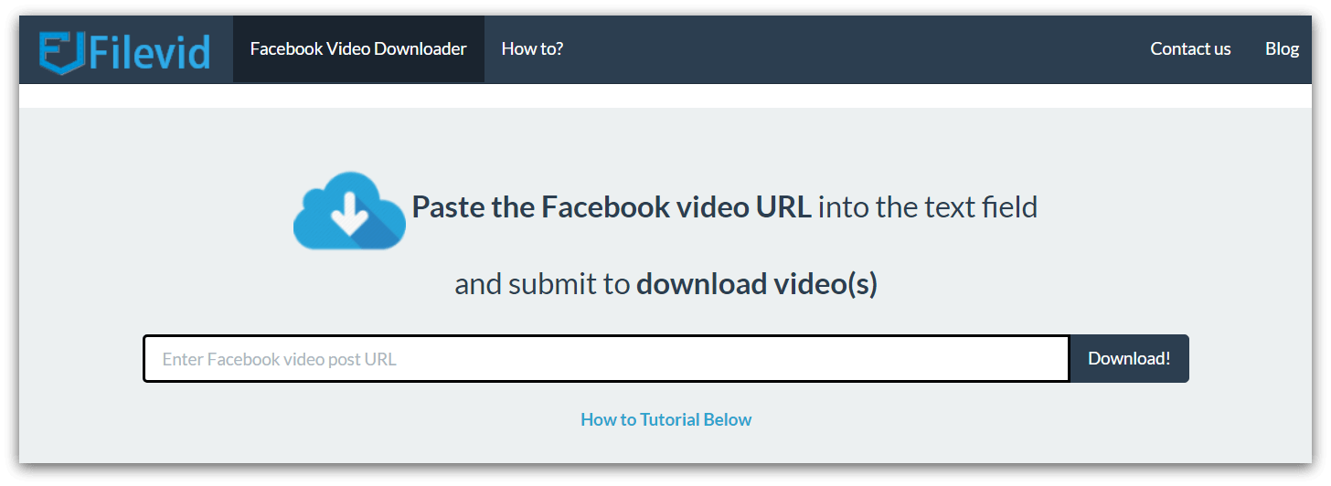 downloader for facebook