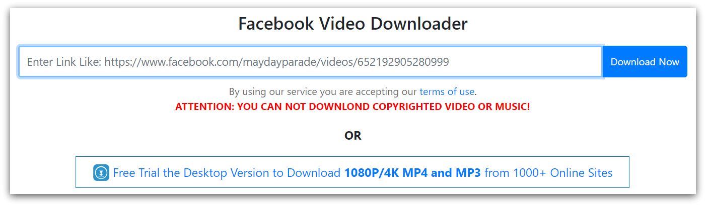 KeepVid-Facebook-Downloader