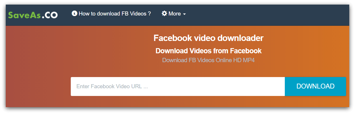 SaveAs-Video-Downloader