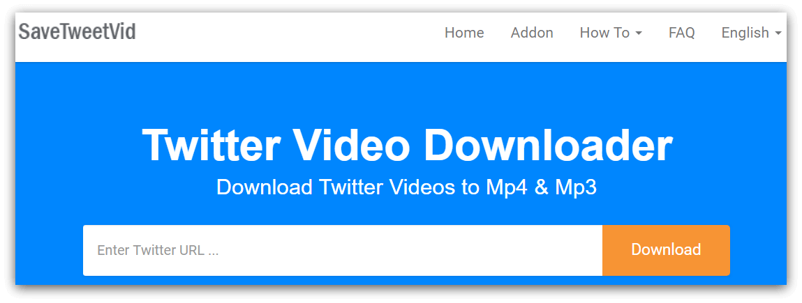 Save Twitter Videos