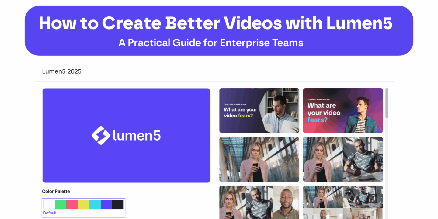 how to create better videos with lumen5
